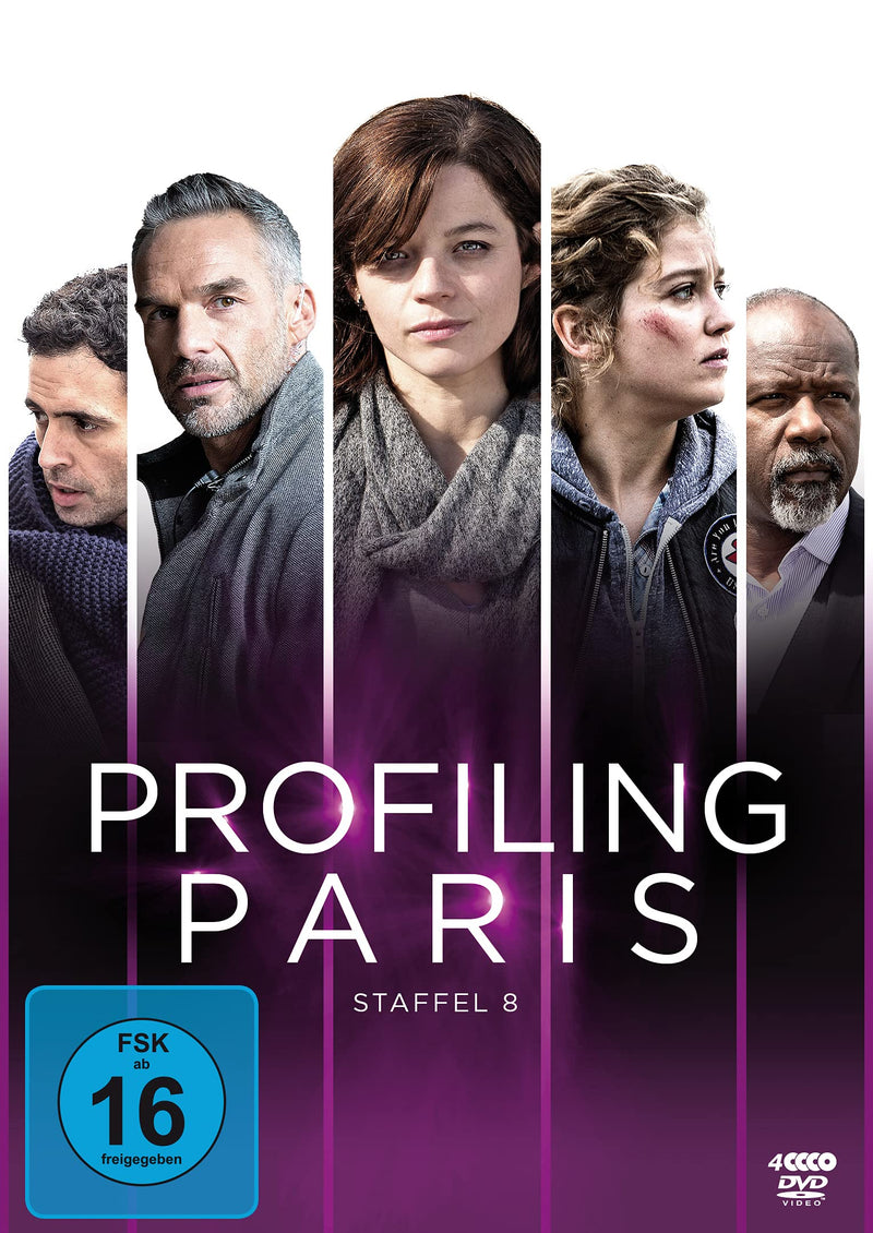 Profiling Paris - Staffel 8 / 4 DVDs
