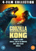 Godzilla 4 Film Collection.