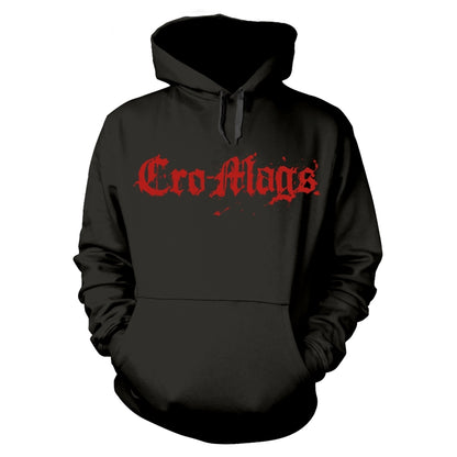 CRO-MAGS - BEST WISHES BLACK Hooded Sweatshirt Medium