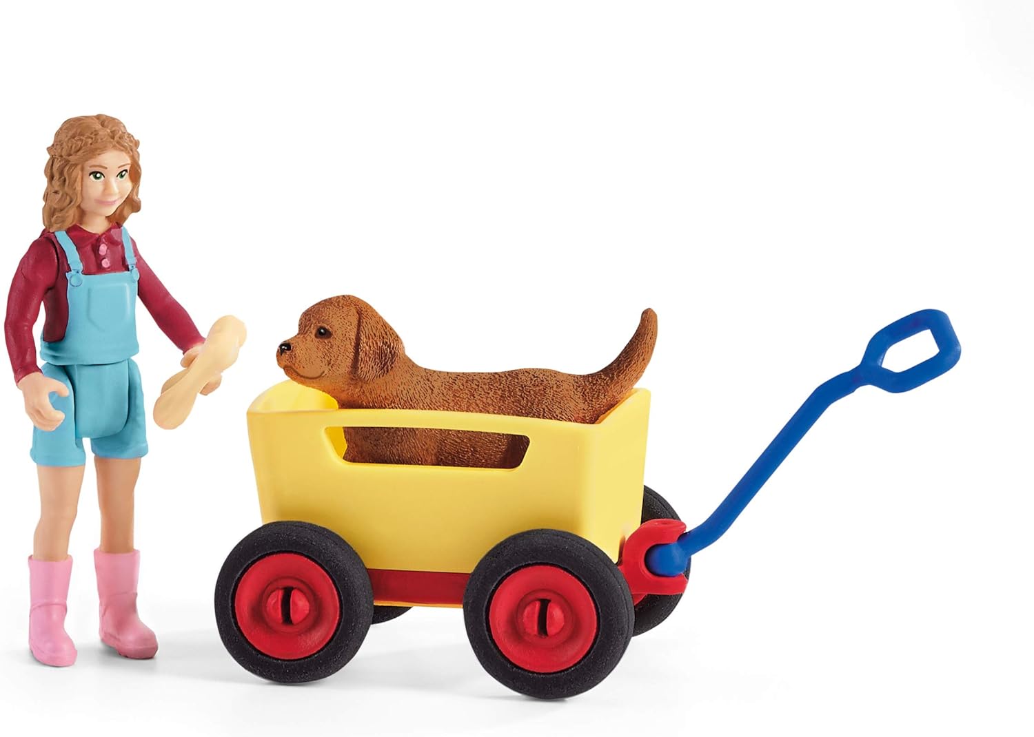 Schleich Farm World, Animal Toy Gifts for Kids, Playtime for Cute Cats, 9-piece Set with Dog Figurine 3-piece set, Ages 3+ 2021 Box Style