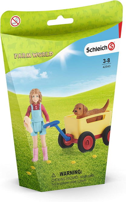 Schleich Farm World, Animal Toy Gifts for Kids, Playtime for Cute Cats, 9-piece Set with Dog Figurine 3-piece set, Ages 3+ 2021 Box Style