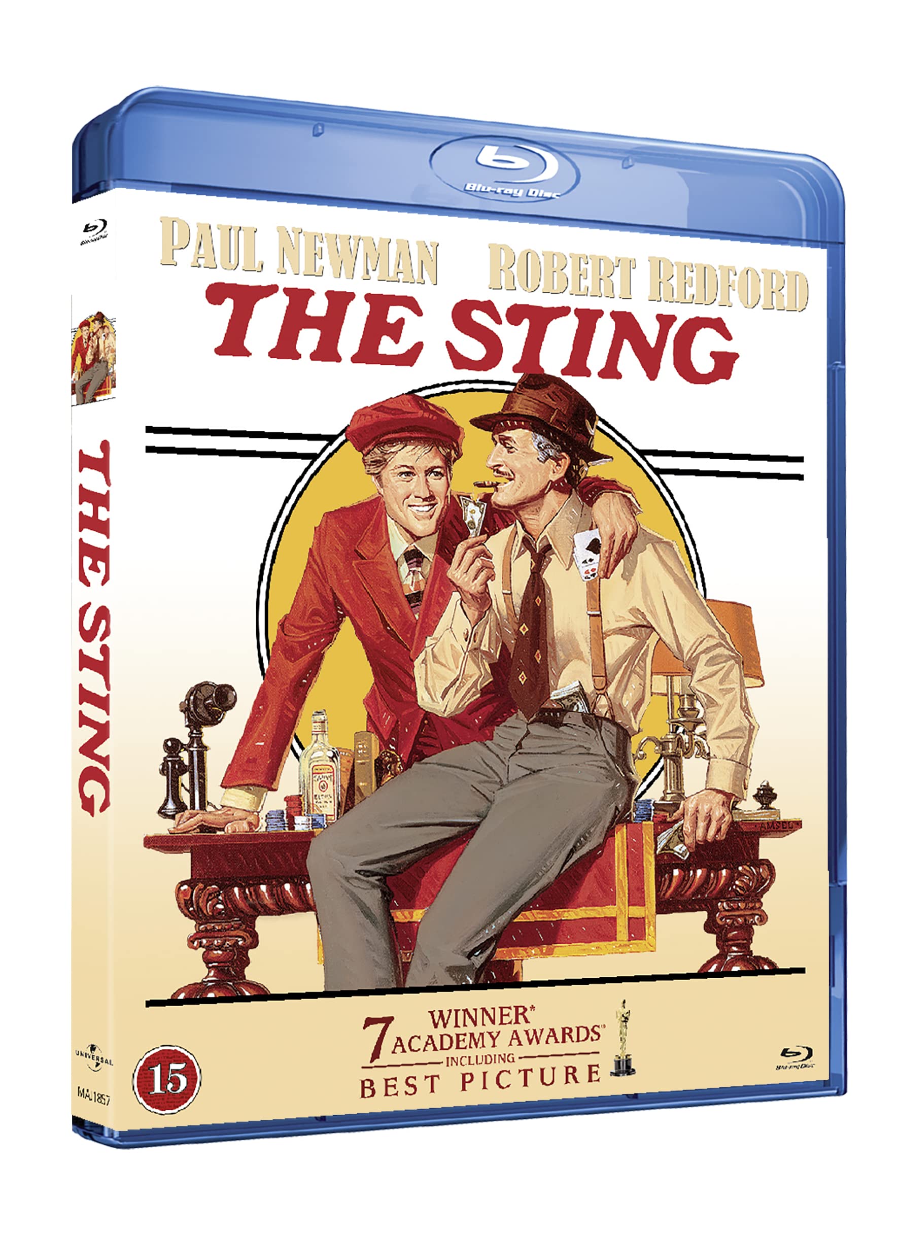 The Sting - Academy Award Winner 1973 Starring Paul Newman And Robert Redford