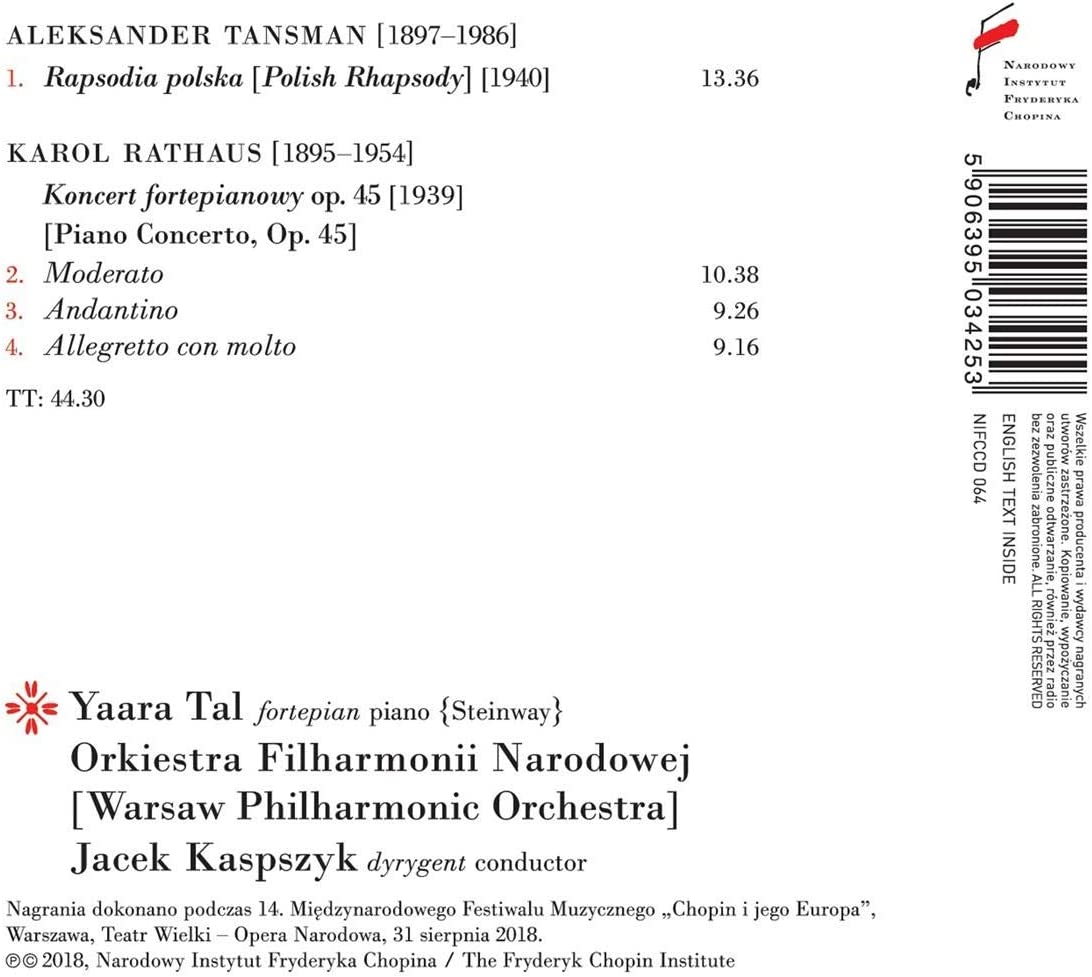 Aleksander/Karol: Polish Rhapsody; Piano Concerto