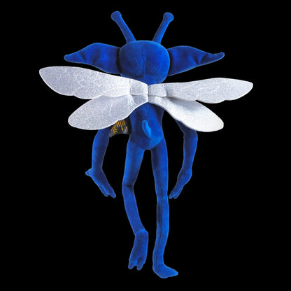 The Noble Collection Cornish Pixie Plush Officially Licensed 15in (38cm) Harry Potter Toy Dolls Blue Pixie Plush - For Kids & Adults