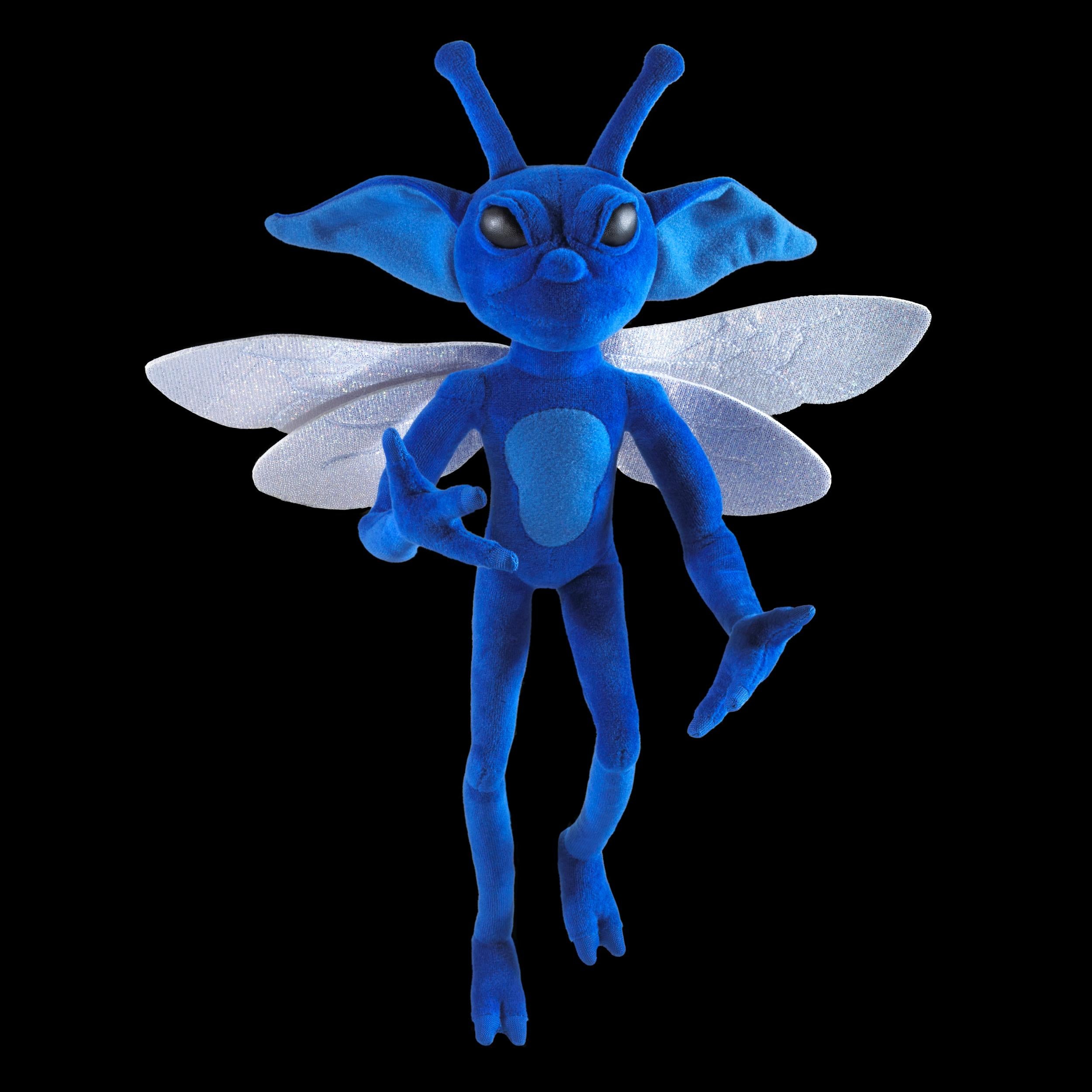 The Noble Collection Cornish Pixie Plush Officially Licensed 15in (38cm) Harry Potter Toy Dolls Blue Pixie Plush - For Kids & Adults