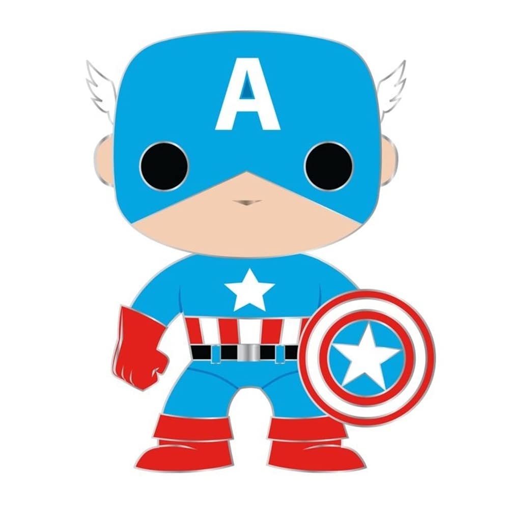 Funko Pop! Pin: Marvel - Captain America