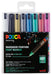 uni-ball uni Posca 181709 – Markers with Calibrated Tips, Set of 8 Metallic