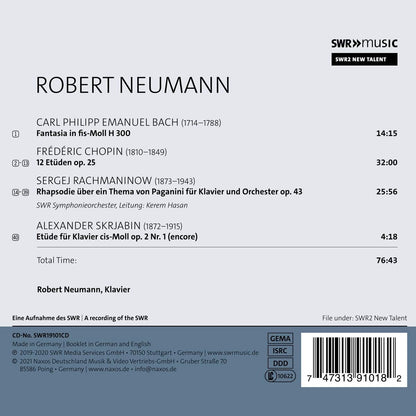 Swr 2 New Talent-Robert Neumann