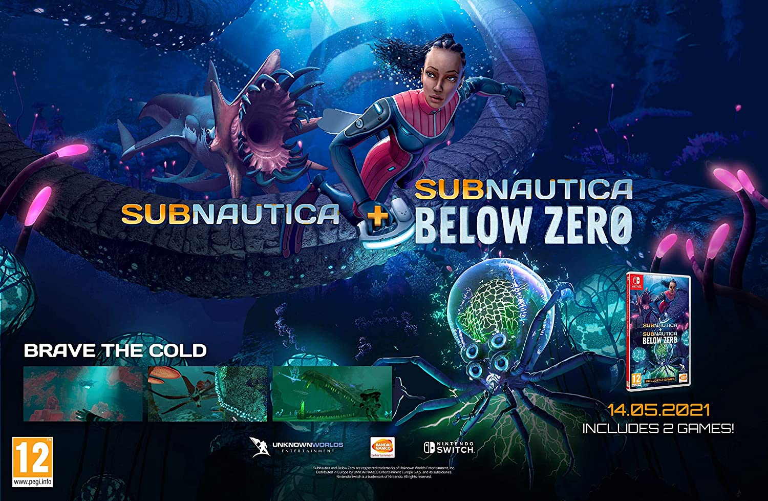 Subnautica + Subnautica Below Zero Double Pack (Nintendo Switch