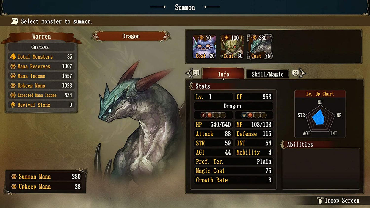 Brigandine: The Legend of Runersia (PS4