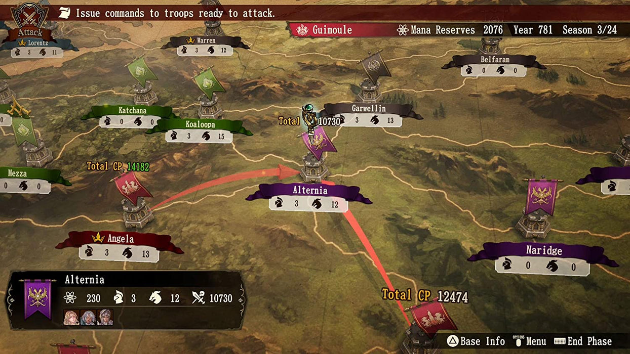 Brigandine: The Legend of Runersia (PS4