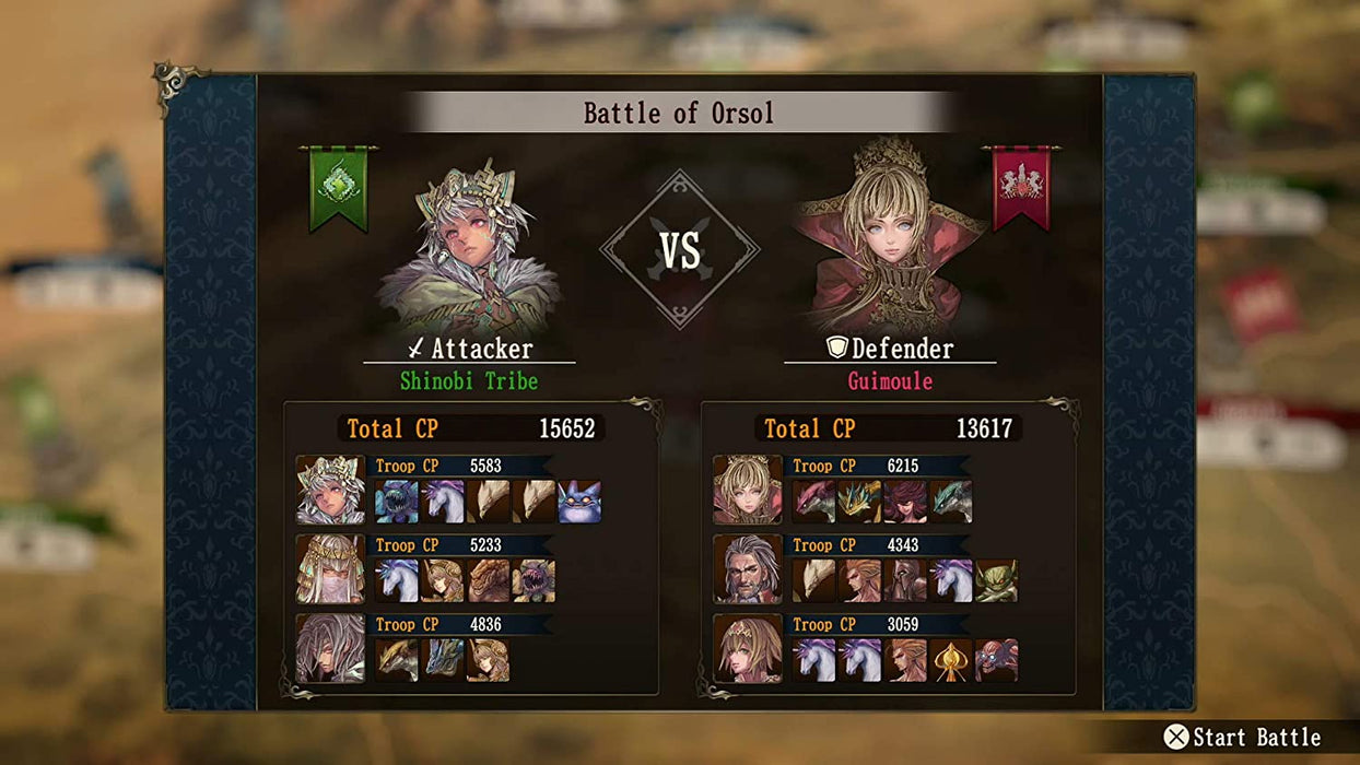 Brigandine: The Legend of Runersia (PS4