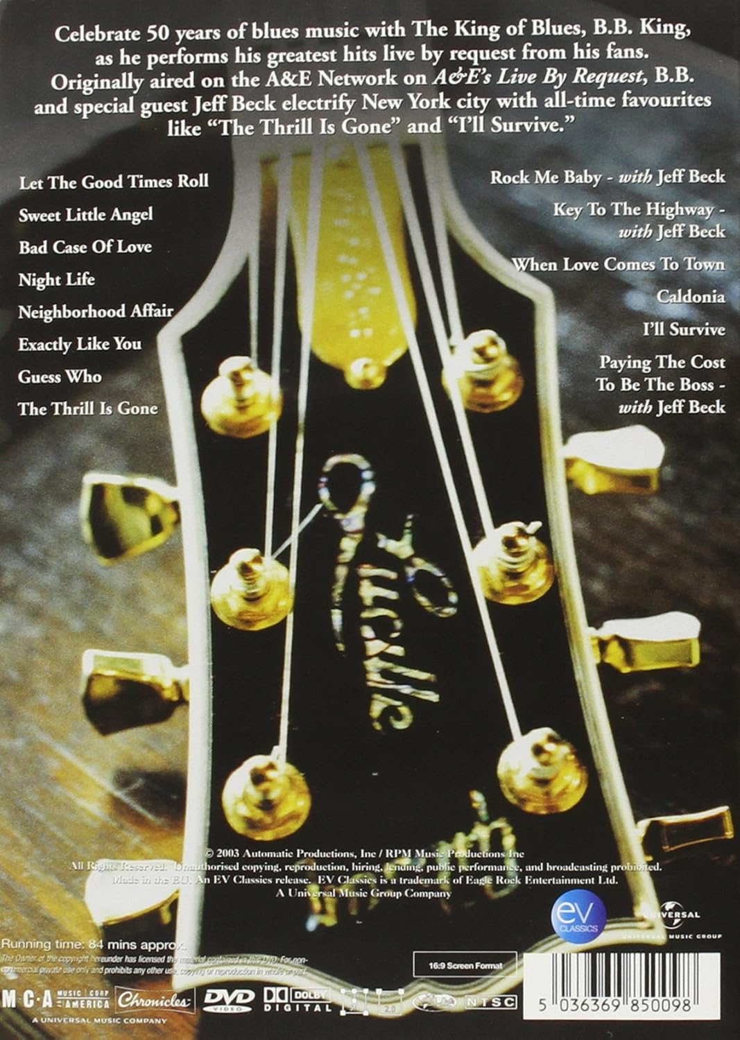 B.B. King - Live by request