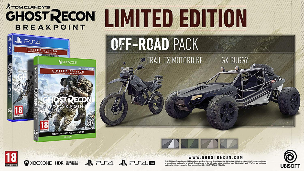 Tom Clancy's Ghost Recon Breakpoint Limited Edition (PS4) PlayStation 4 Limited Edition