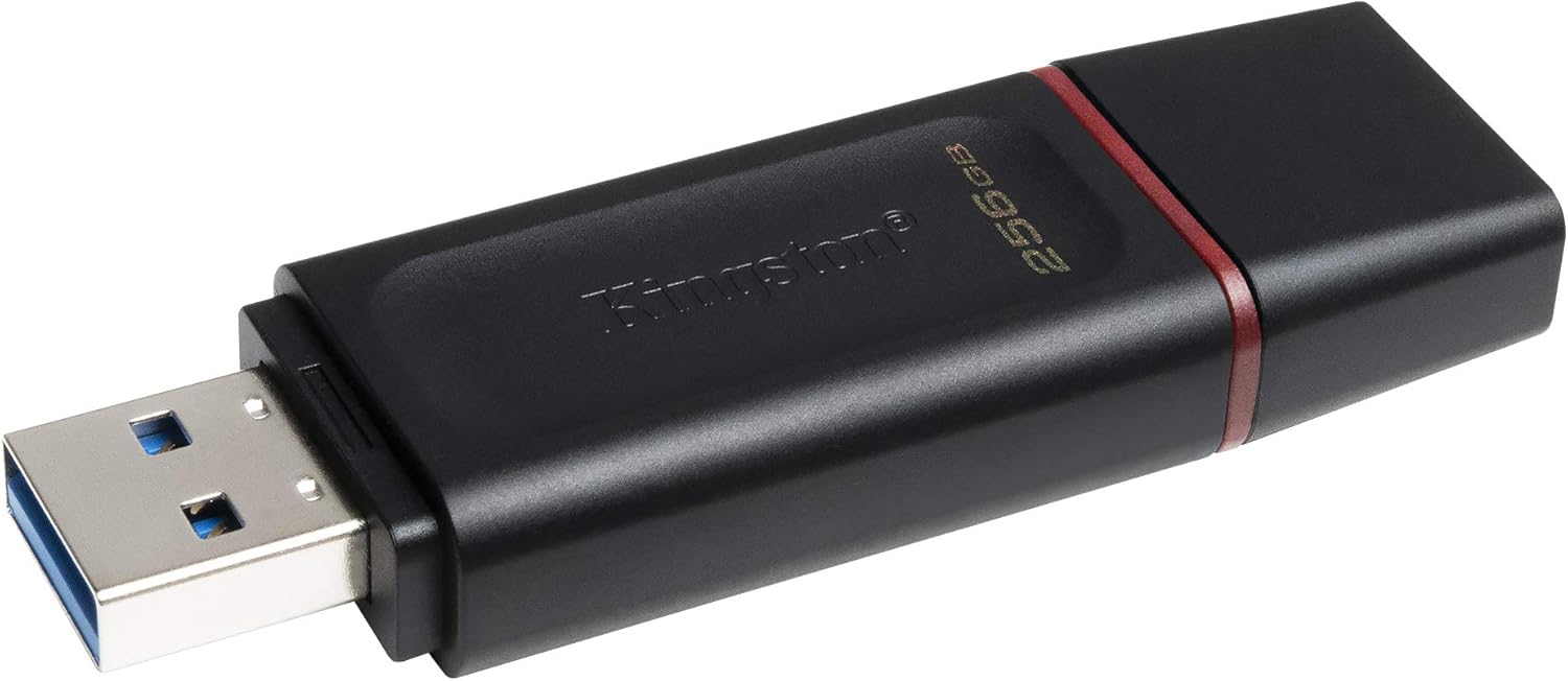 Kingston DataTraveler Exodia DTX/256GB Flash Drive USB 3.2 Gen 1 - with Protective Cap and Keyring in Multiple Colours