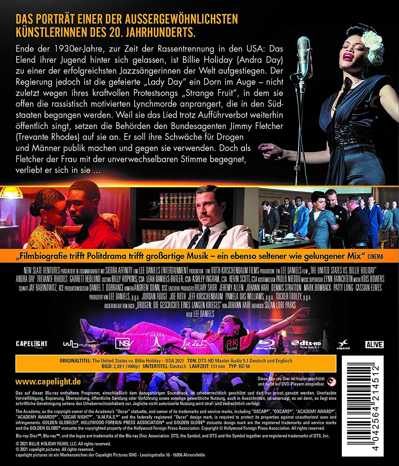 The United States vs. Billie Holiday  (Deutsche Version)