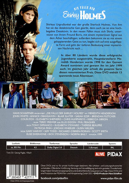 Die Fälle der Shirley Holmes, Staffel 3