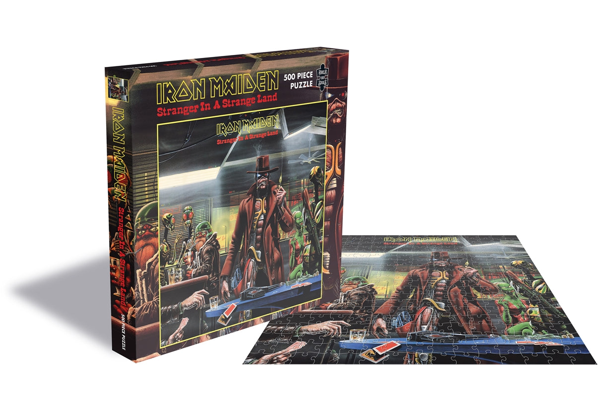 Iron Maiden Stranger In A Strange Land (500 Piece Jigsaw Puzzle)