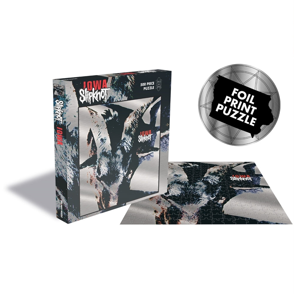 Slipknot Iowa (500 Piece Foil Jigsaw Puzzle)