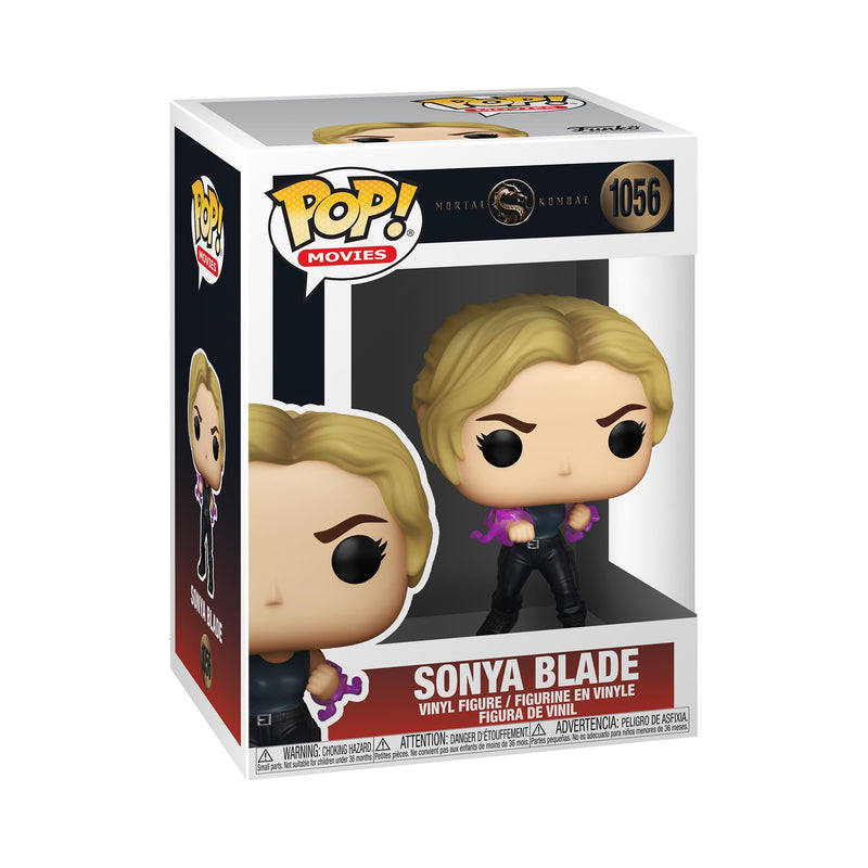 Funko POP! Movies: Mortal Kombat - Sonya Blade - Collectable Vinyl Figure For Display - Gift Idea - Official Merchandise - Toys For Kids & Adults - Movies Fans - Model Figure For Collectors