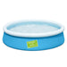 Bestway 5ft x 15in Kids Fast Set Paddling Pool, My First Swimming Pool, Blue 2021 Blue Single