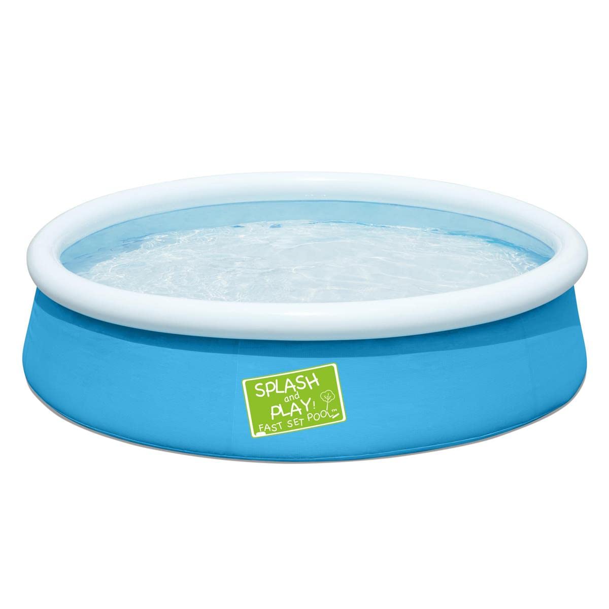 Bestway 5ft x 15in Kids Fast Set Paddling Pool, My First Swimming Pool, Blue 2021 Blue Single