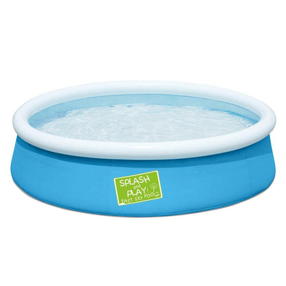Bestway 5ft x 15in Kids Fast Set Paddling Pool, My First Swimming Pool, Blue 2021 Blue Single