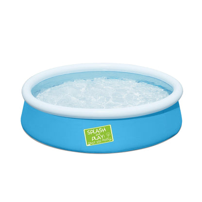 Bestway 5ft x 15in Kids Fast Set Paddling Pool, My First Swimming Pool, Blue 2021 Blue Single