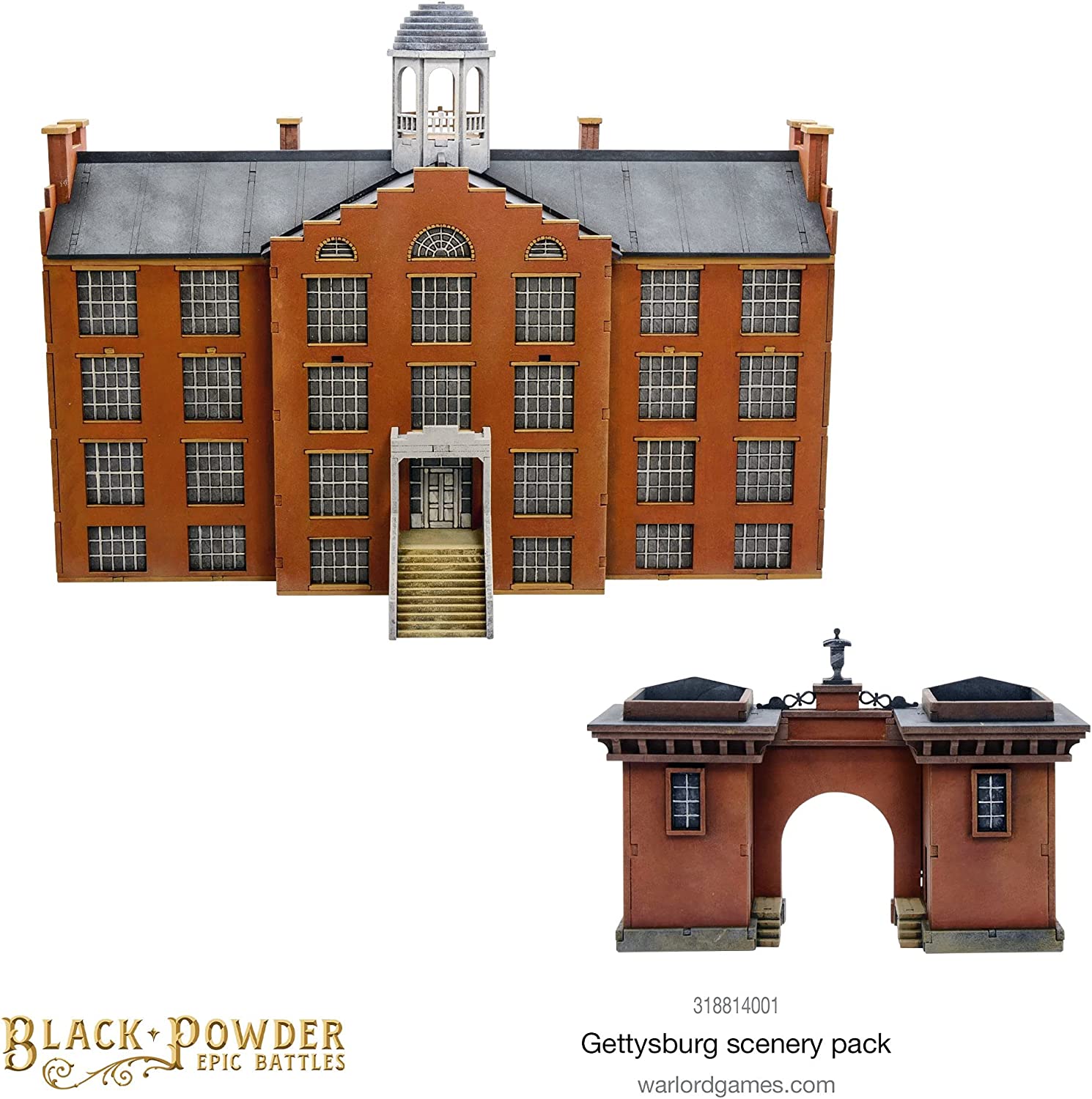 Warlord Games - 318814001 - Black Powder - Epic Battles: American Civil War Gettysburg Scenery Pack (scale model kit)