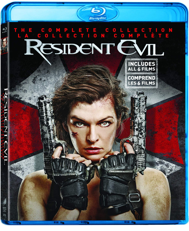 Resident Evil / Resident Evil: Afterlife / Resident Evil: Apocalypse / Resident Evil: Extinction / Resident Evil: Retribution / Resident Evil: The Final Chapter (6-Discs) (Blu-ray