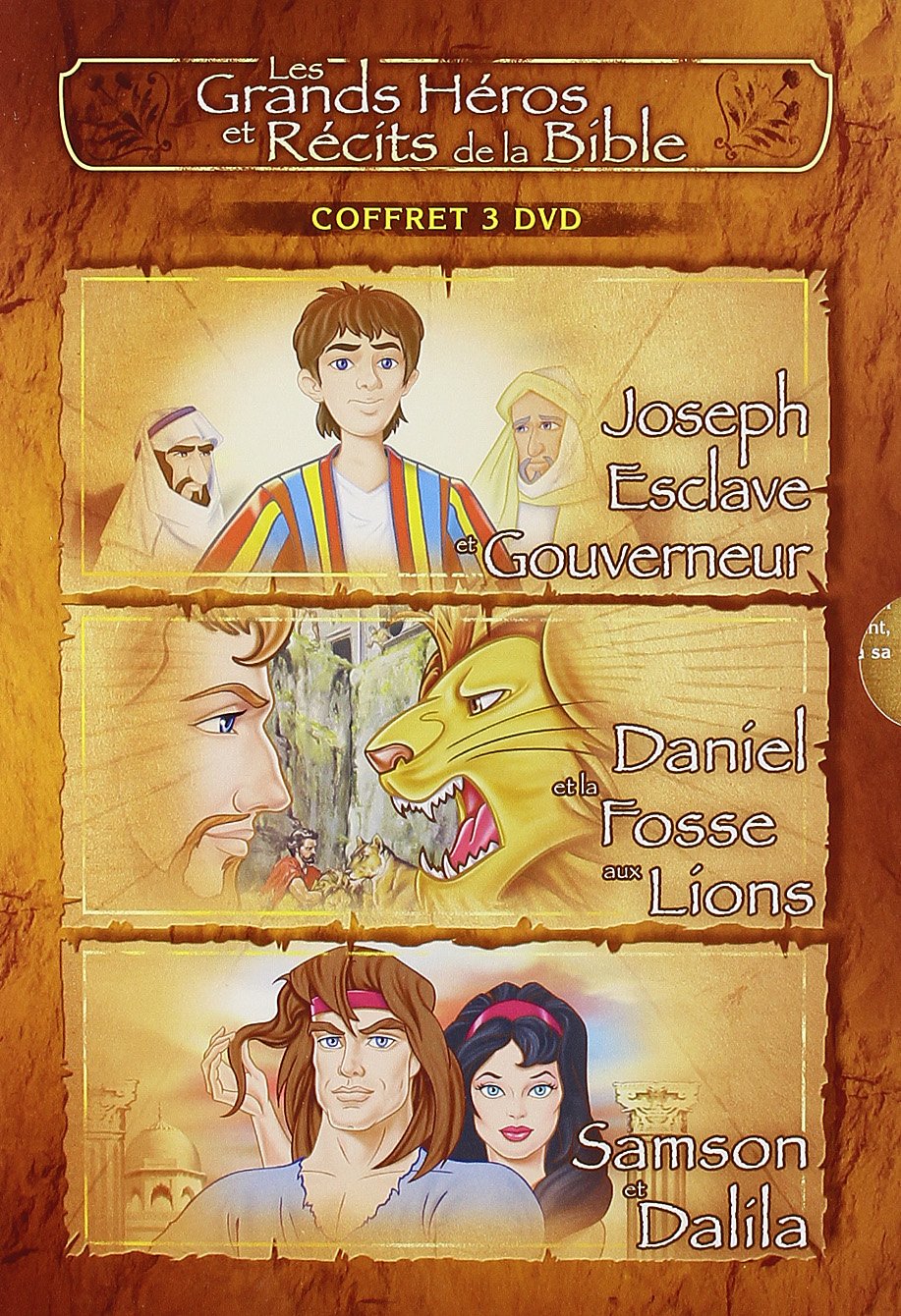 Les Grands héros et récits de la Bible, vol. 3 : Joseph, esclave et gouverneur - Coffret 3 DVD