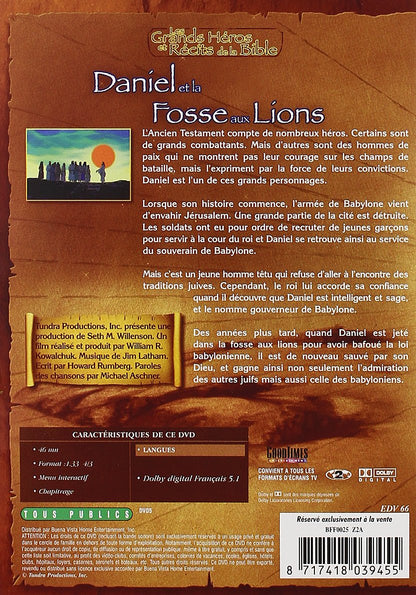 Les Grands héros et récits de la Bible, vol. 3 : Joseph, esclave et gouverneur - Coffret 3 DVD