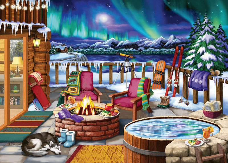 Ravensburger- Auroras boreales Rompecabezas, Multicolor (16791