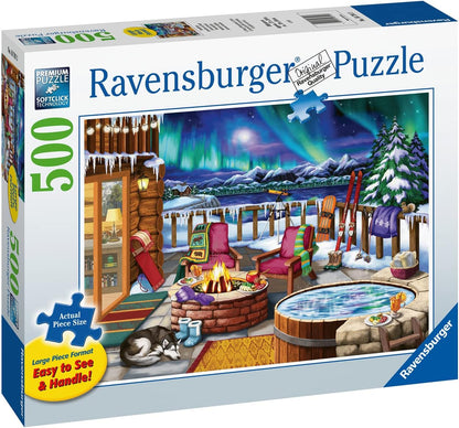 Ravensburger- Auroras boreales Rompecabezas, Multicolor (16791