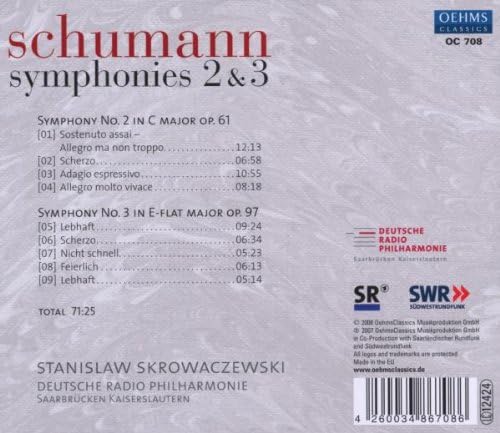 Symphonies Nos. 2 and 3 (Skrowaczewski)