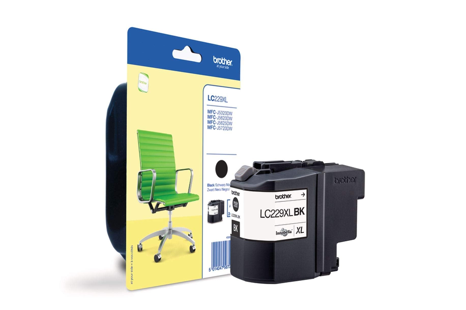 Brother LC229XLBKBP High Capacity Ink Cartridges - Black