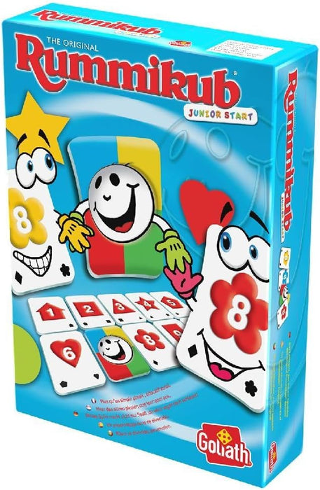 Goliath Rummikub The Original Junior Travel, for Children from 4 Years, Travel Game for 2 to 4 Players