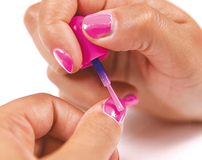 Clementoni 18599 Crazy Chic Cool Nail Art Set for Children, Ages 6 Years Plus, Multi-Coloured