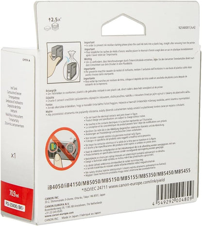 Canon Tintenpatrone schwarz Black 70,9 ml ORIGINAL für MAXIFY Drucker PGI-2500XLBK