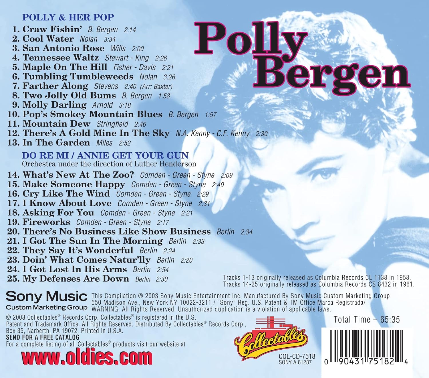 Polly & Her/Do Re Mi-Annie Get Your Gun