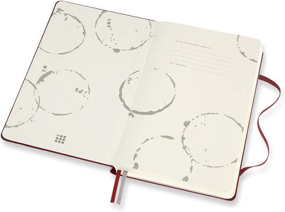 Moleskine - Wine Journal, Theme Notebook - Hardcover Notebook to Collect and Organise Your Wine - Large Size 13 x 21 cm - 400 Pages