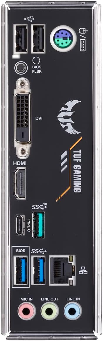 ASUS TUF GAMING B450M-PLUS II, AMD AM4, MATX, 128GB DDR4, 4DIMM, HDMI, DVI, PCIE