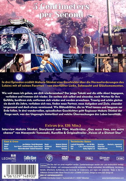5 Centimeters per Second