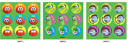 Veggietales Scratch `N` Smell Stickers