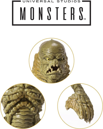 Creature From the Black Lagoon Mini Bendy Fig - 5.5in (14cm) Noble Toys Miniature Bendable Figure Posable Doll Figures