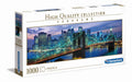 Clementoni - 39434 - Collection Panorama Puzzle for Adults and Children - New York Brooklyn Bridge - 1000 Pieces