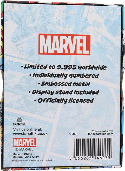 FANATTIK Marvel Doctor Strange Carte en Métal Sammler