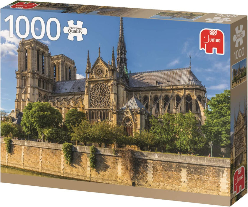 Jumbo 18528 Notre Dame Paris 1000 Piece Jigsaw Puzzle