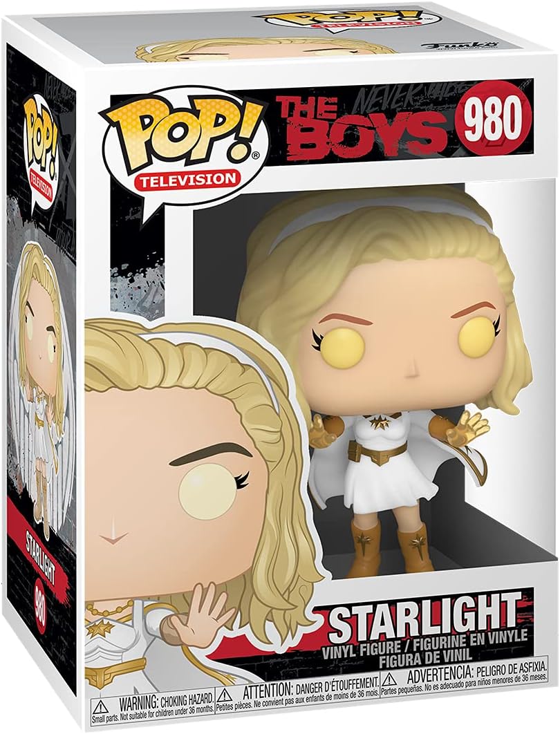Funko POP! TV: The Boys-Starlight W/Chase (Styles Vary) - Collectable Vinyl Figure - Gift Idea - Official Merchandise - Toys for Kids & Adults - TV Fans - Model Figure for Collectors and Display