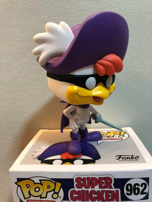 Funko POP! Animation Super Chicken Vinyl - Superchicken - Collectable Vinyl Figure - Gift Idea - Official Merchandise - Toys for Kids & Adults - TV Fans - Model Figure for Collectors and Display